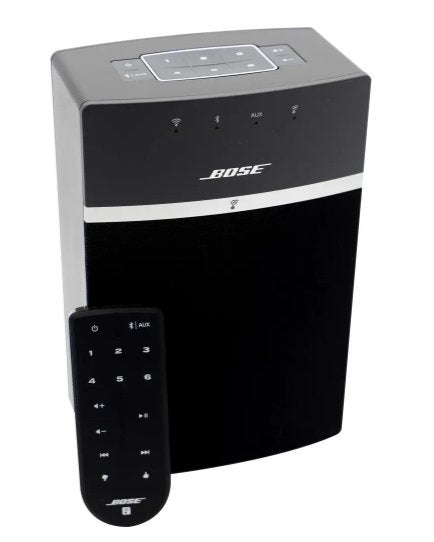 Bose SoundTouch 10 inclusief muurbeugel, Inclusief kabels, Slimme speaker, Ophalen of Verzenden, Zo goed als nieuw