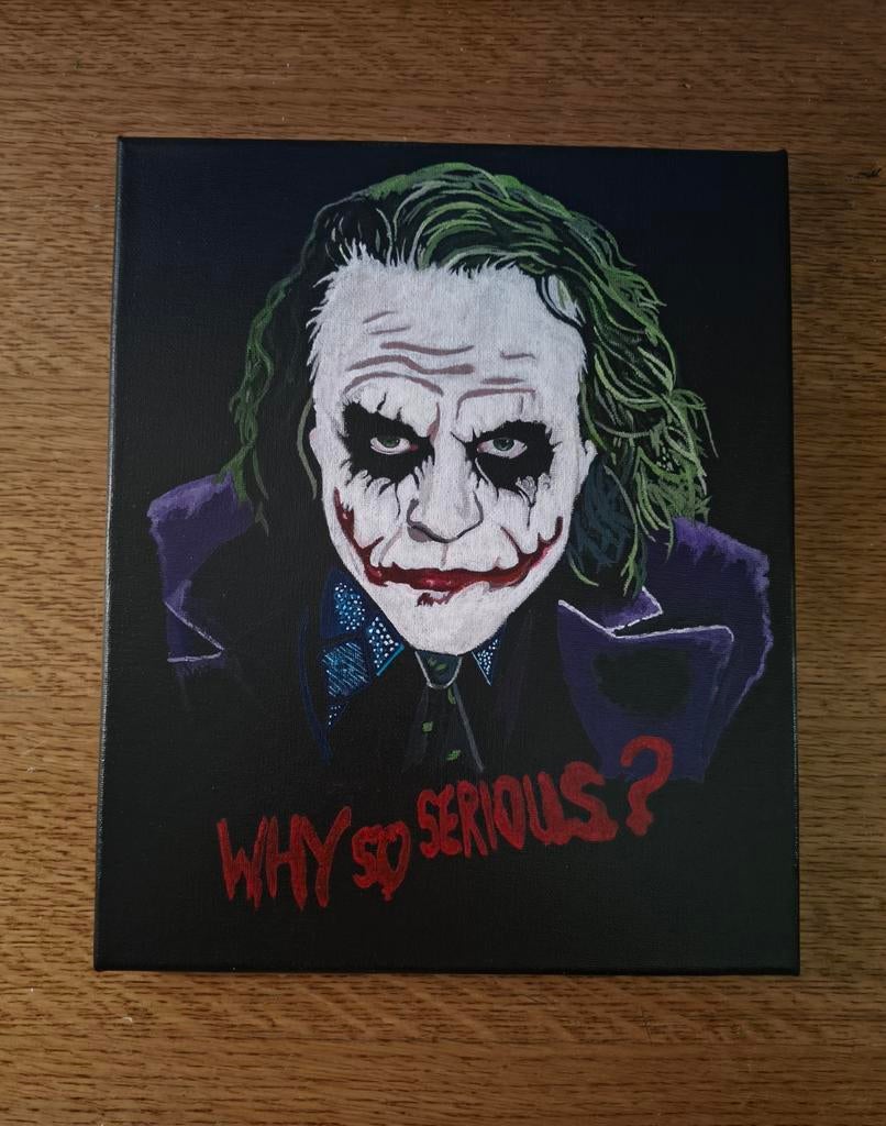The Joker Schilderij, Antiek en Kunst, Ophalen of Verzenden