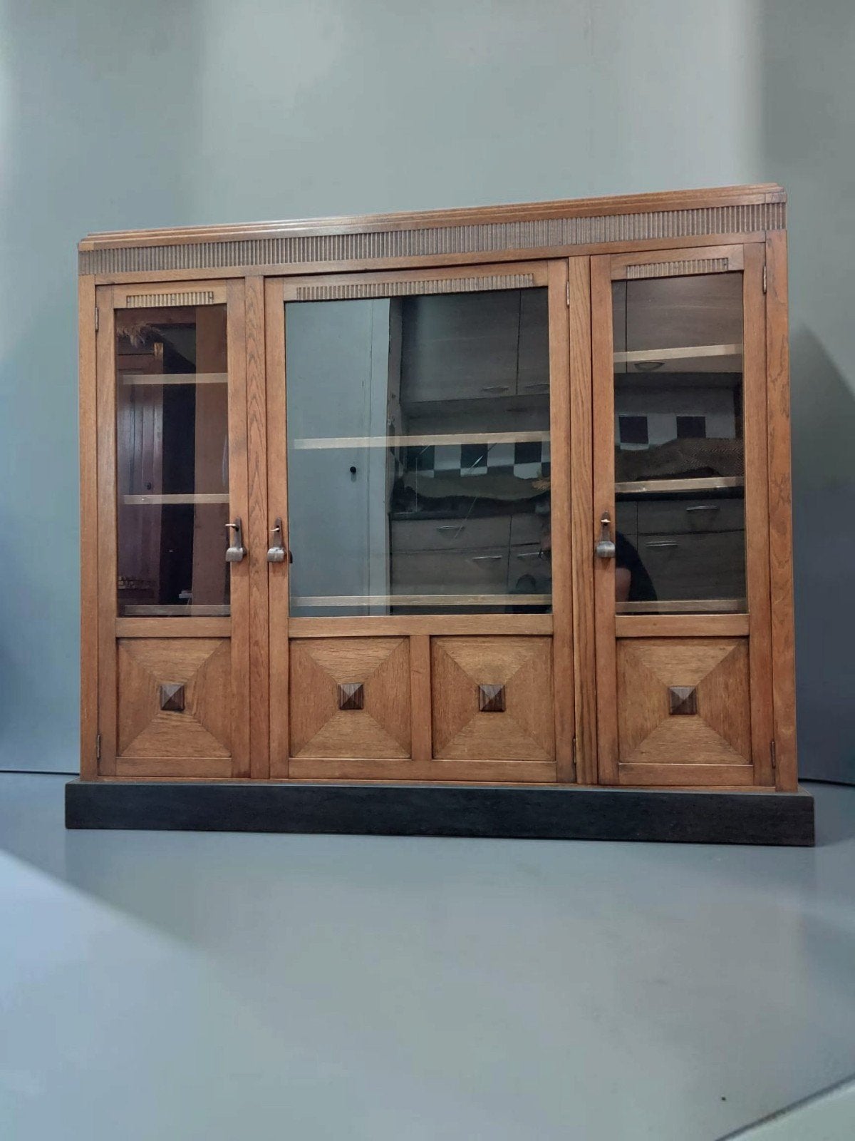 Art Deco kast boekenkast Amsterdamse School kast, Ophalen