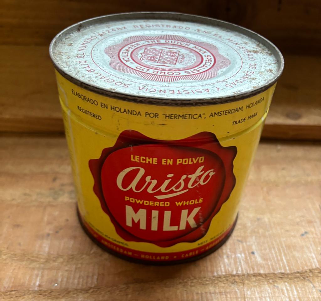 Aristo melkpoeder blik, Ophalen of Verzenden, Zo goed als nieuw, Overige