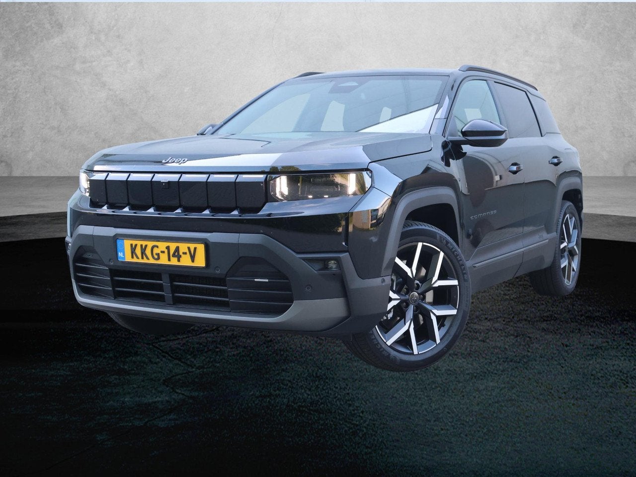 Jeep Compass First Edition 74 kWh | Warmtepomp | Camera rond, Auto's, Automaat, Gebruikt, 213 pk, Compass