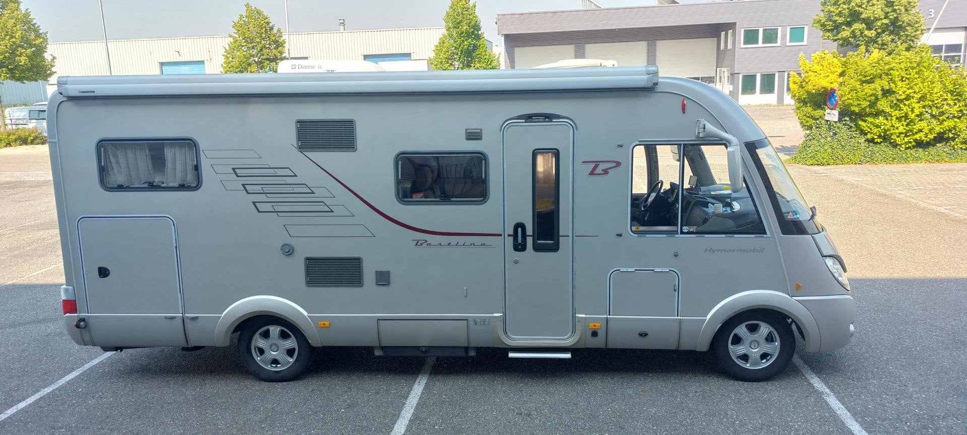 Hymer / Mercedes B 660 SL Q25I8K24HYB660, Caravans en Kamperen, Automaat, Elektrische ramen, Diesel, ABS
