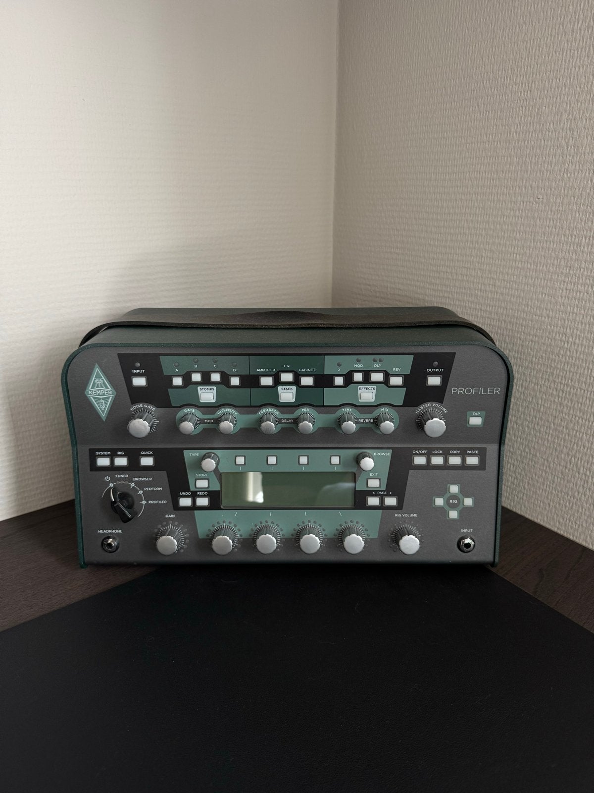 Kemper Profiler Head met Hughes & Kettner TM112 Cabinet, Ophalen of Verzenden, Gebruikt, Gitaar, 50 tot 100 watt