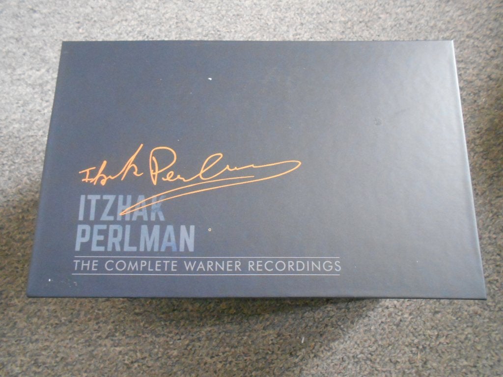 Itzhak Perlman: The complete Warner , 77 CDs, Cd's en Dvd's, Ophalen of Verzenden, Romantiek, Zo goed als nieuw, Boxset