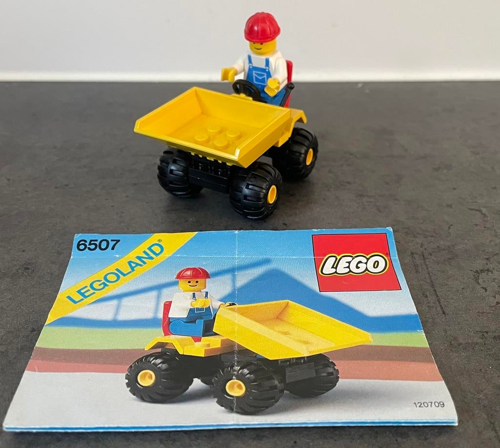 Lego 6607 mini dumper, Ophalen of Verzenden, Zo goed als nieuw