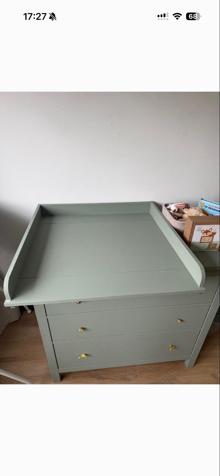 Commode opzetstuk, Kinderen en Baby's, Kinderkamer | Commodes en Kasten, Ophalen, 50 tot 70 cm, Zo goed als nieuw, 75 tot 100 cm