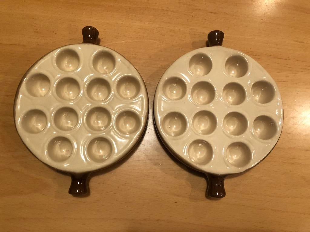 t.k.Emile Henry France escartgotschaal ovenvast veel kleuren, Huis en Inrichting, Keuken | Servies, Ophalen, Glas, Overige stijlen