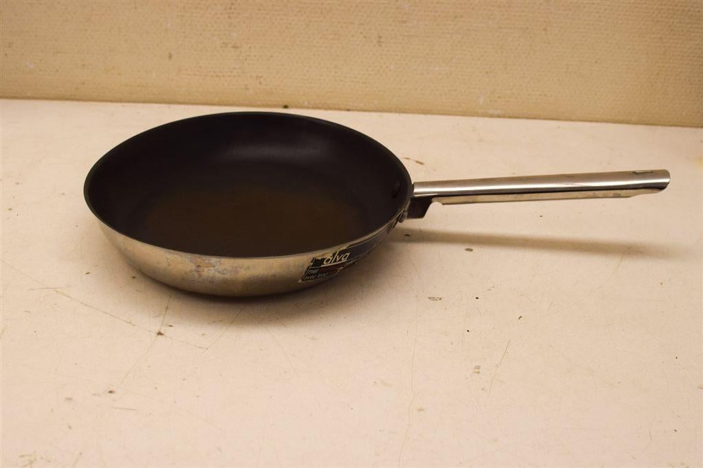 Alva ovale koek pan / vispan 47508, Ophalen of Verzenden, Gebruikt, Gietijzer, Koekenpan of Braadpan