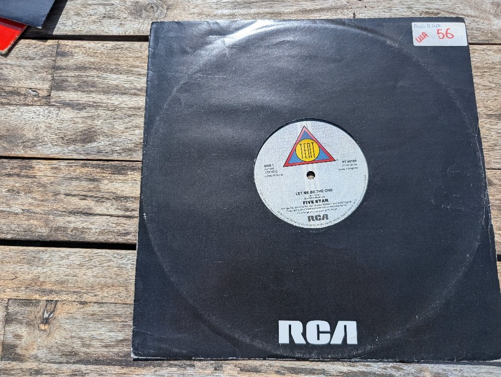 Maxi single - Five Star - Let me be the one, Cd's en Dvd's, Vinyl Singles, Ophalen of Verzenden, Zo goed als nieuw, Dance en House