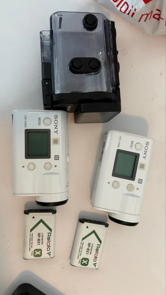 Sony FDR-X3000 4k, 20x of meer, Ophalen of Verzenden, Zo goed als nieuw, Sony