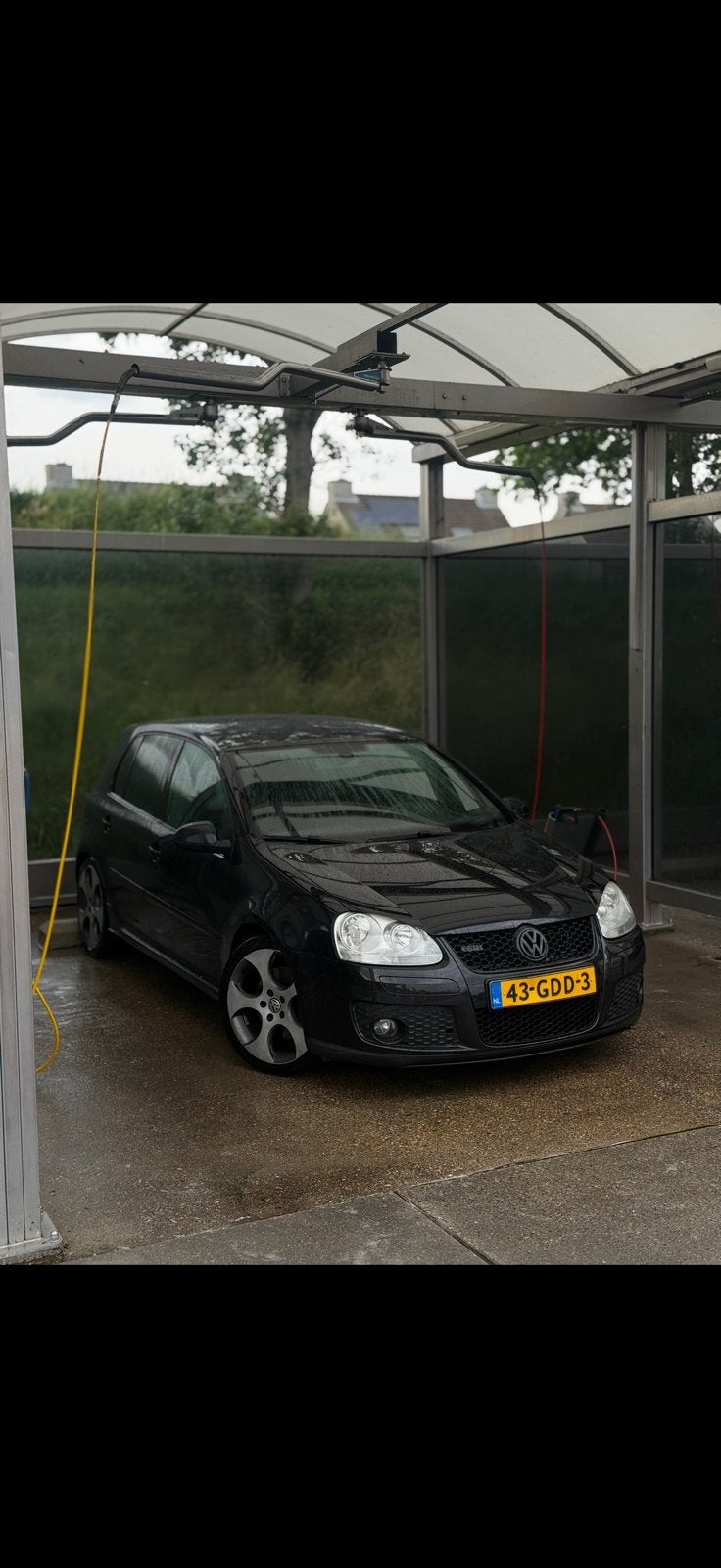Volkswagen golf 5 gti 2.0 147kw 2008, 4 cilinders, Zwart, Origineel Nederlands, Handgeschakeld