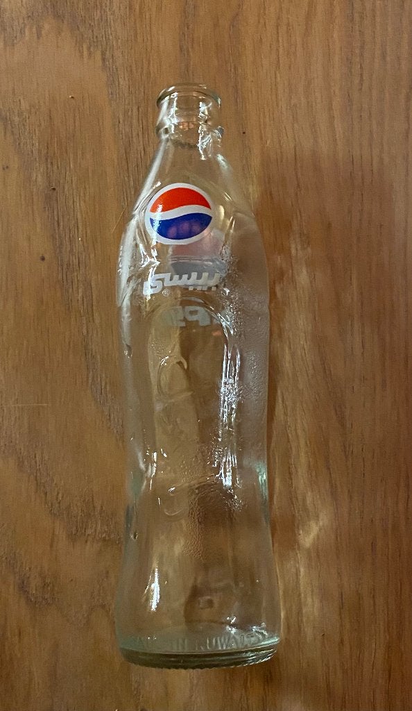 Pepsi flesje, Ophalen of Verzenden, Zo goed als nieuw, Verpakking