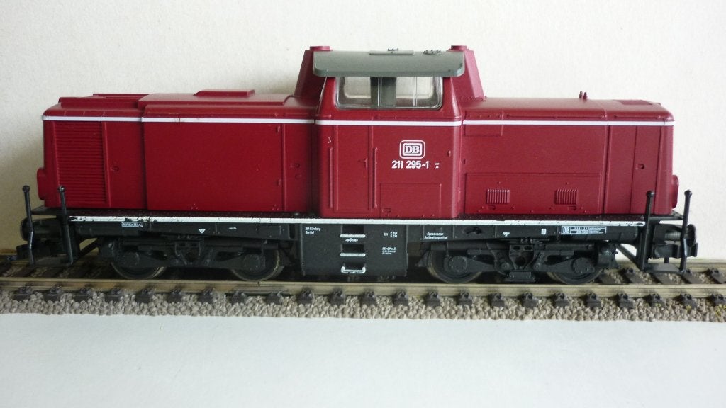 Fleischmann H0 DB 4228 V100 diesel locomotief digitaal, Gebruikt, Fleischmann, Ophalen of Verzenden, Gelijkstroom