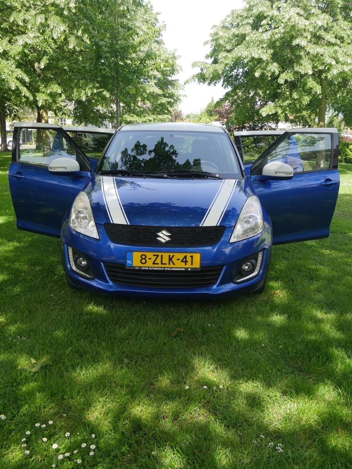 Suzuki Swift 1.2 5-D 2015 Special Edition Blauw 109900km, Auto's, Suzuki, Voorwielaandrijving, 4 cilinders, Swift, Origineel Nederlands
