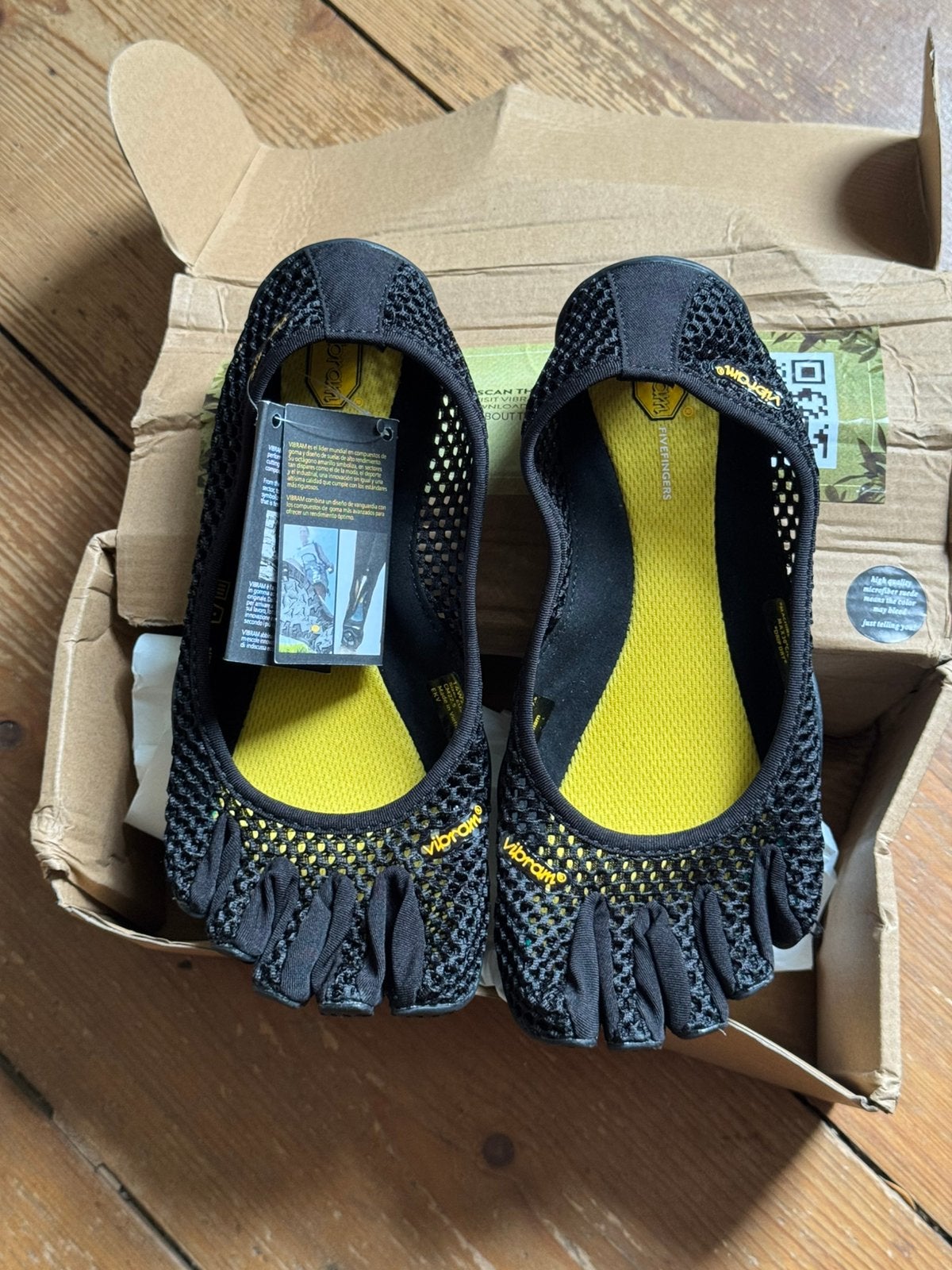 Vibram fivefingers vi-b eco 38 maat, Kleding | Dames, Schoenen, Zwart, Nieuw, Ballerina's, Ophalen of Verzenden