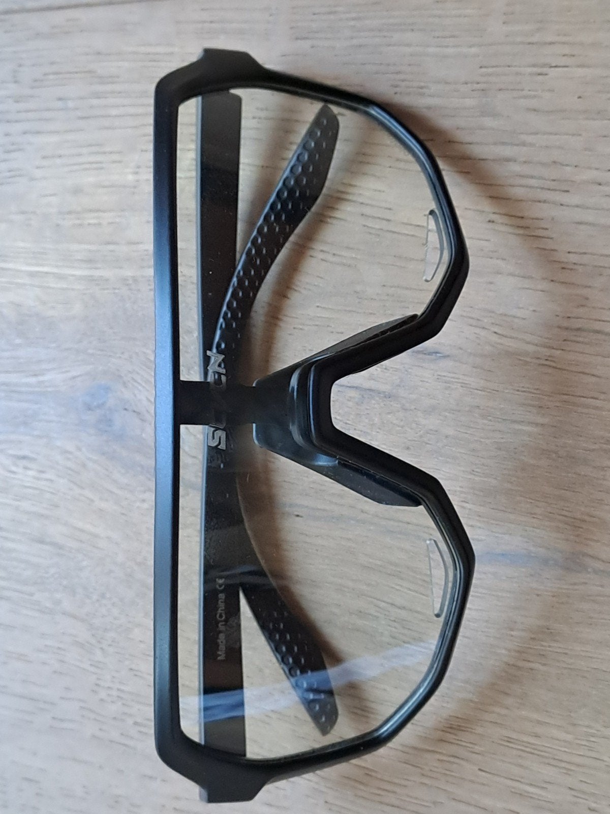 Zwarte sportbril SCVCN - Nieuw, Overige merken, Zwart, Nieuw, Ophalen of Verzenden