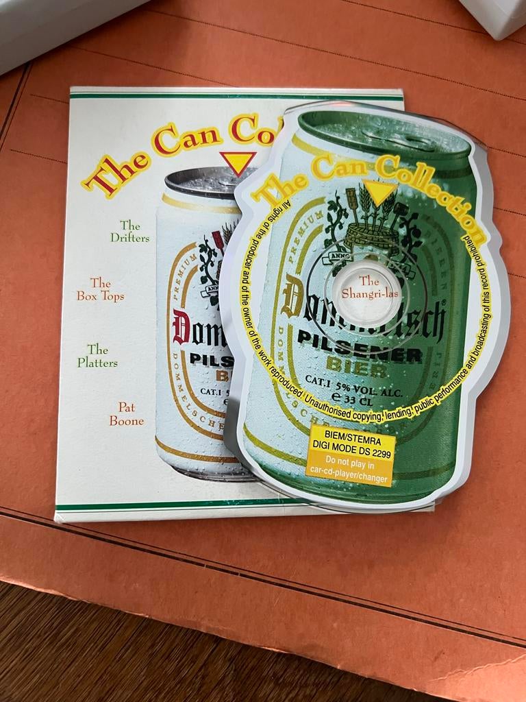 The Can Collection - Dommelsch Bier CD (Boxset), Cd's en Dvd's, Cd's | Overige Cd's, Zo goed als nieuw, Ophalen of Verzenden
