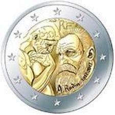 2 Euro Frankrijk 2017 UNC - Auguste Rodin, Postzegels en Munten, Munten | Europa | Euromunten, Verzenden, Frankrijk, 2 euro, Losse munt