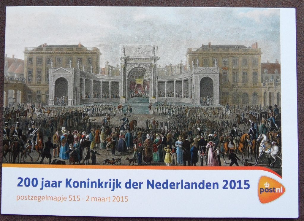 Postzegelmapje 515 - 200 jaar koninkrijk der NL, Postzegels en Munten, Ophalen of Verzenden, Postfris