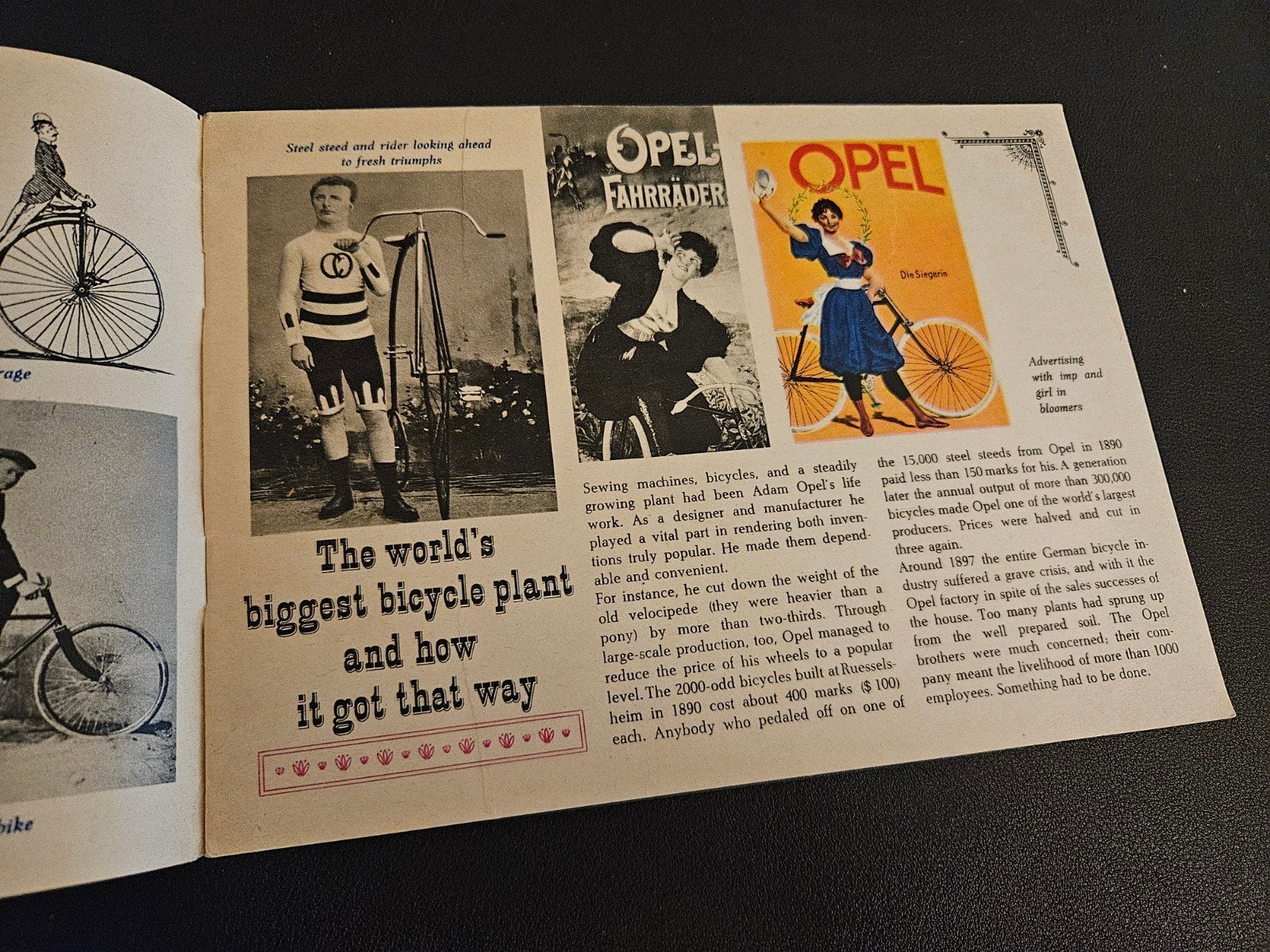 Brochure Opel 100 jaar 1962, Ophalen of Verzenden, Zo goed als nieuw, Opel
