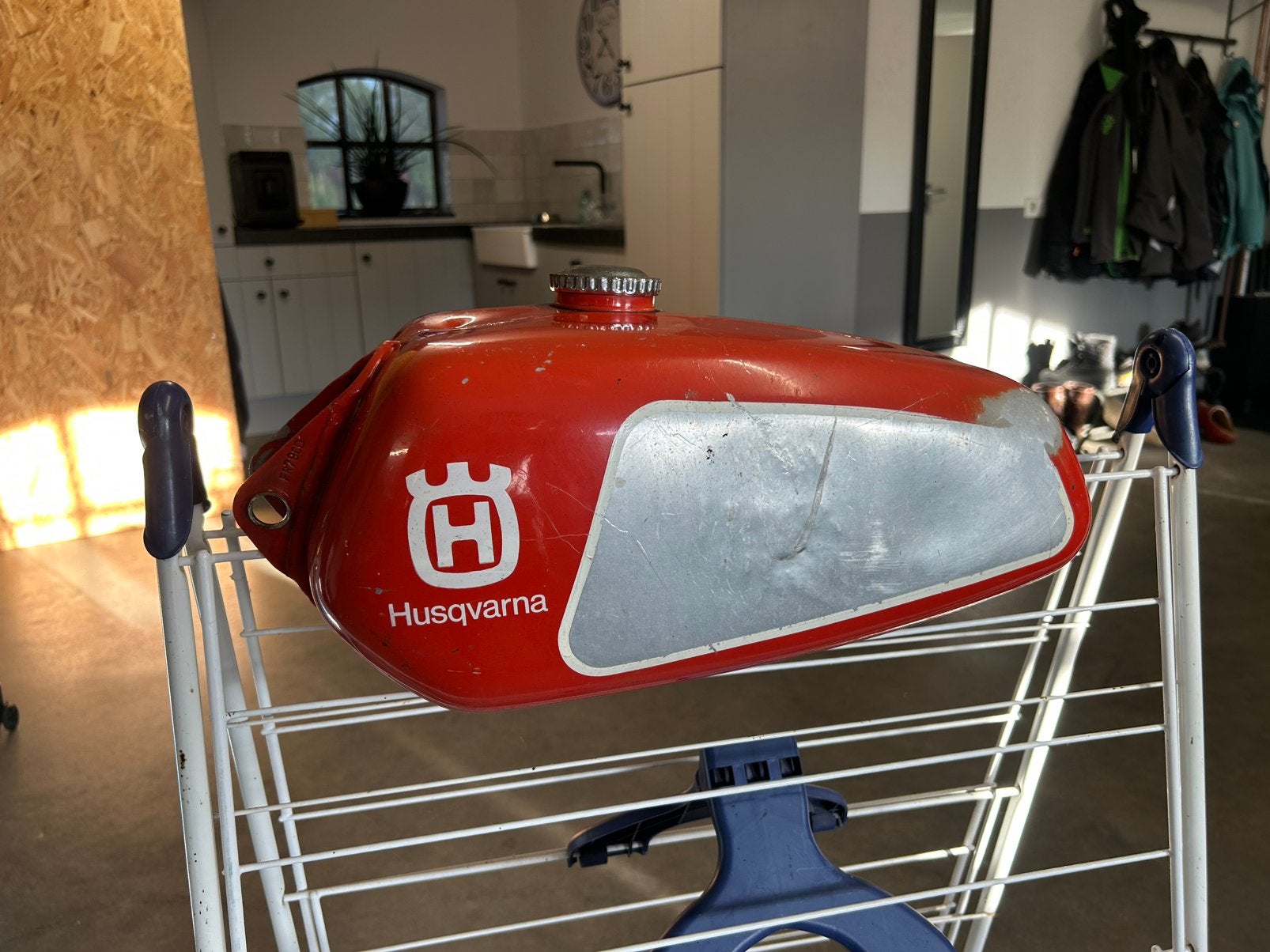 Prachtige Husqvarna 1979 tank, Motoren, Ophalen of Verzenden, Gebruikt
