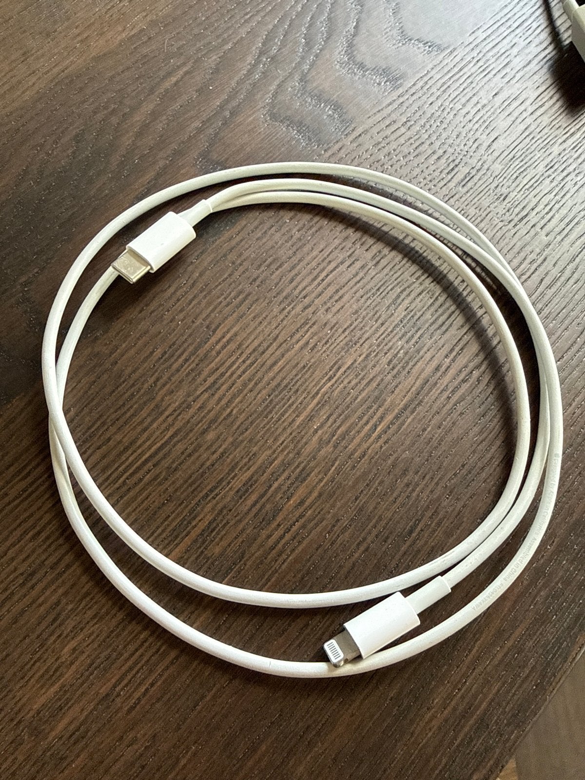 Apple USB C naar Lightning kabel, Ophalen of Verzenden, Gebruikt, Overige typen