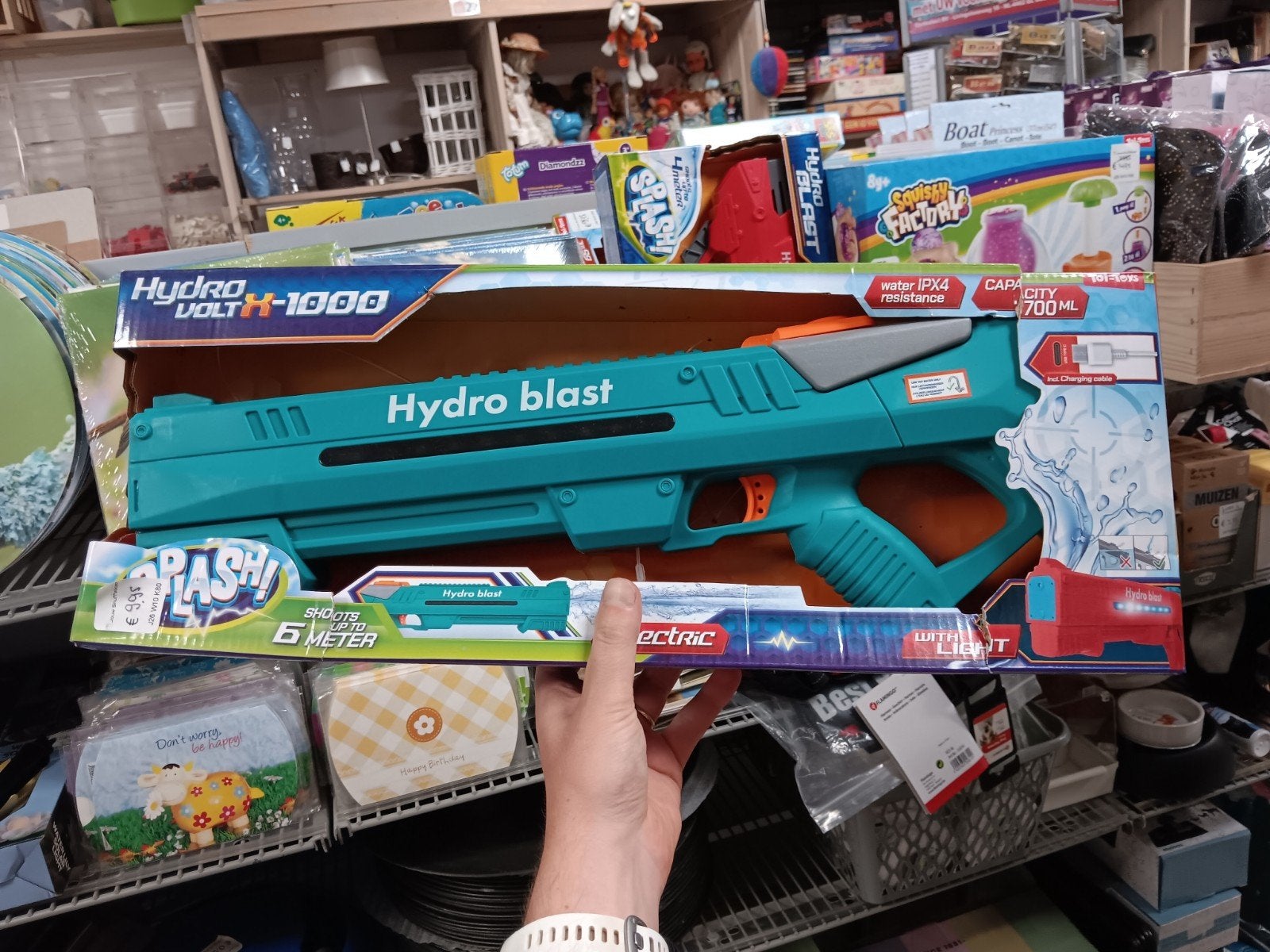Hydro Blast Waterpistool - Nieuw in doos, Ophalen of Verzenden, A, A, A