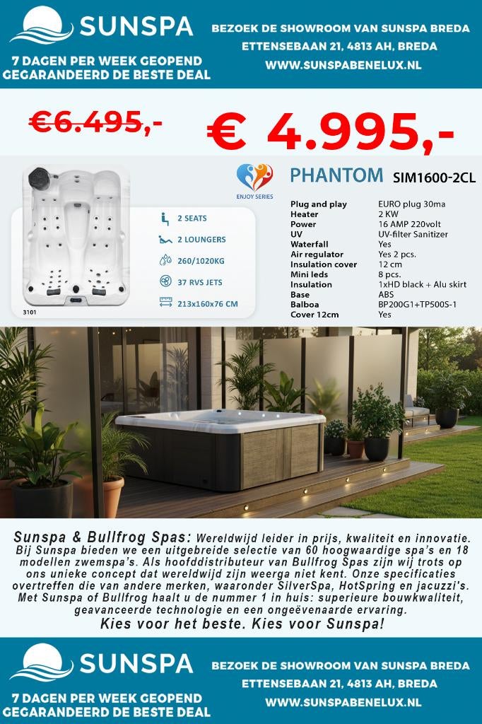 Barrel Sauna en bekijk ook onze buitenspa's, Ophalen, Nieuw, Fins of Traditioneel, Complete sauna