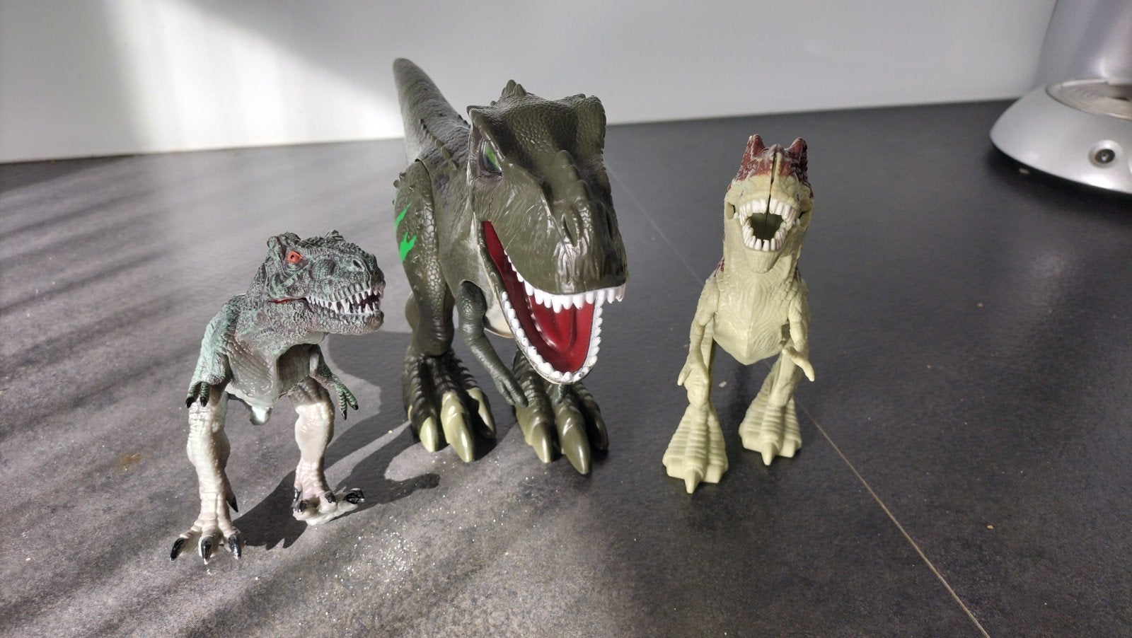 Dinosaurus speelgoed set - 3 stuks, Ophalen
