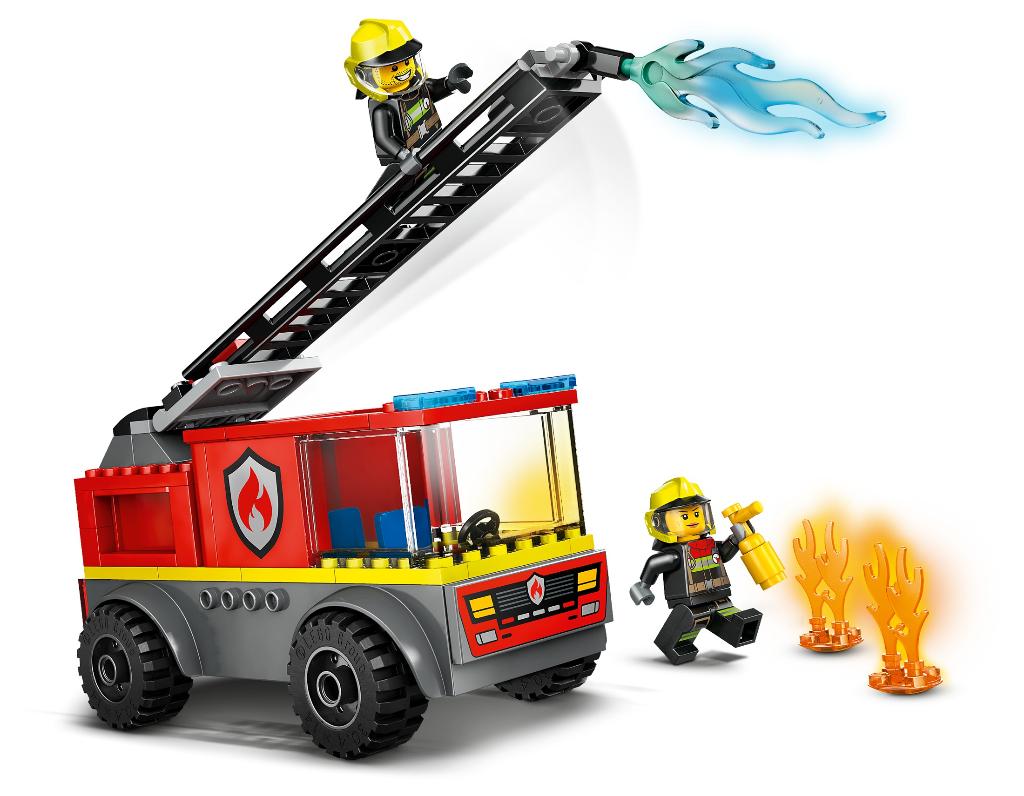 LEGO City 60463 BrandweerAuto 82 delig, Ophalen of Verzenden, Nieuw, Complete set, Lego
