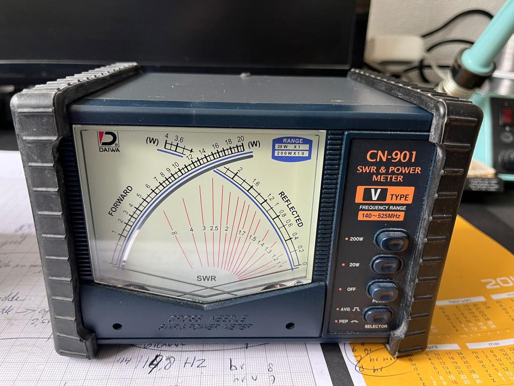Daiwa kruisnaaldmeter, Ophalen of Verzenden, Zo goed als nieuw