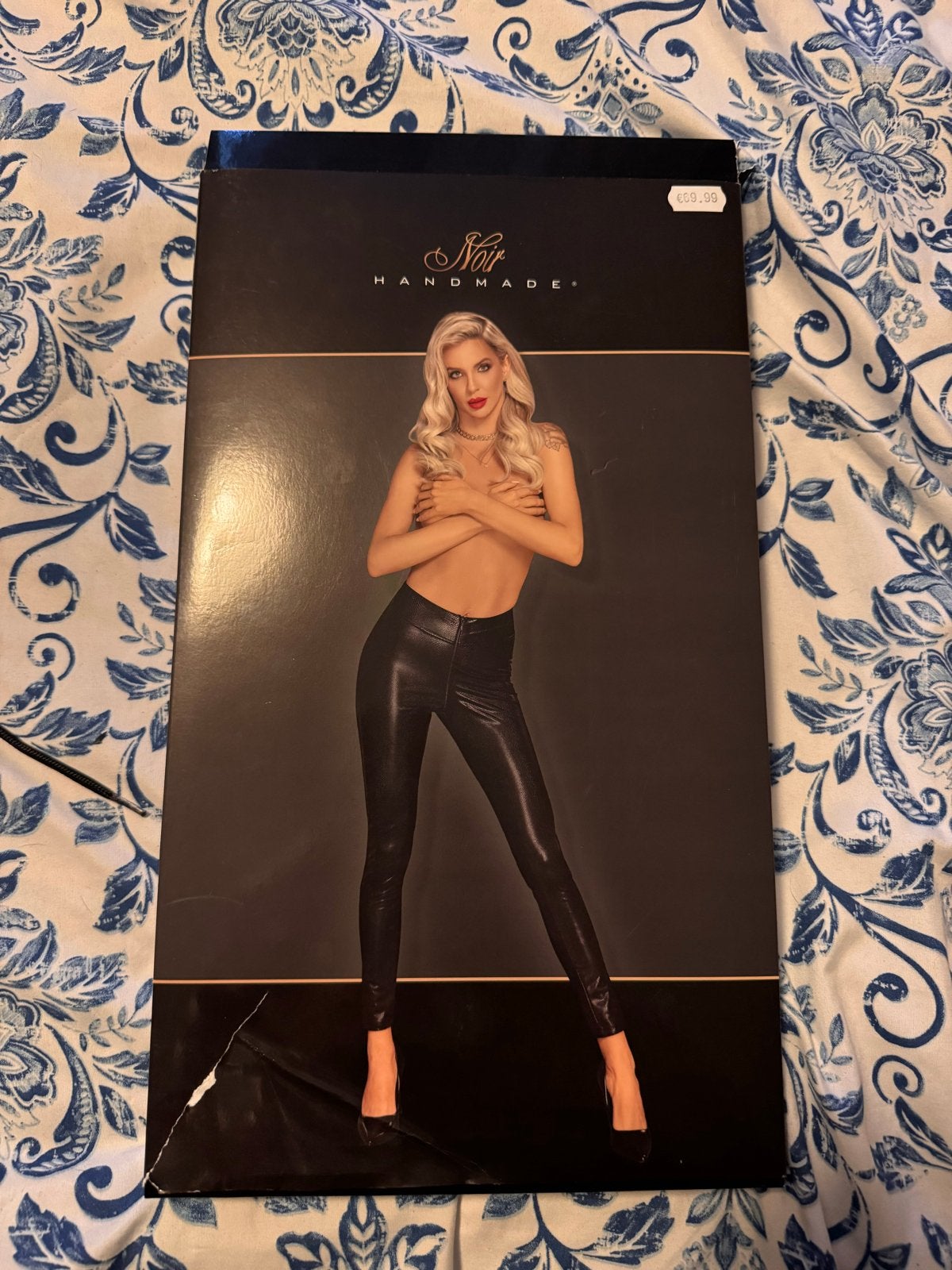 Noir Handmade Faux Leren Legging - Zwart, Maat XL, Kleding | Dames, Maat 38/40 (M), Zwart, Nieuw, Ophalen of Verzenden