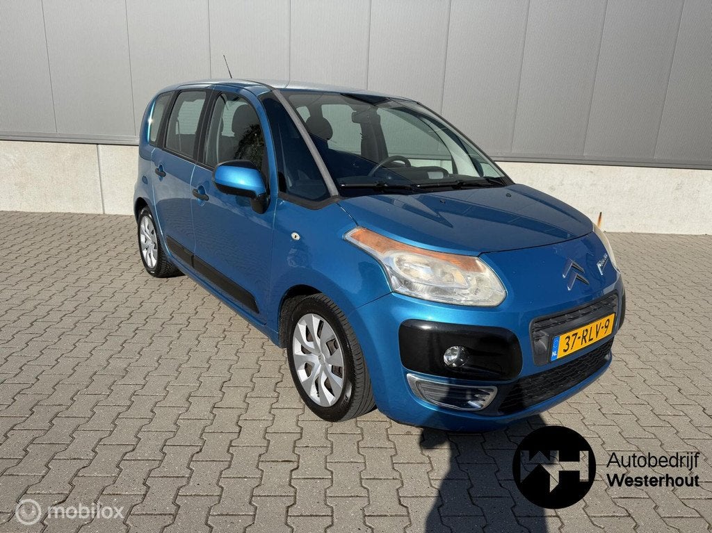 Citroen C3 Picasso 1.6 VTi Aura|AIRCO|ELEKTR RAMEN|TREKHAAK, Auto's, Citroën, Voorwielaandrijving, Euro 5, Gebruikt, 4 cilinders