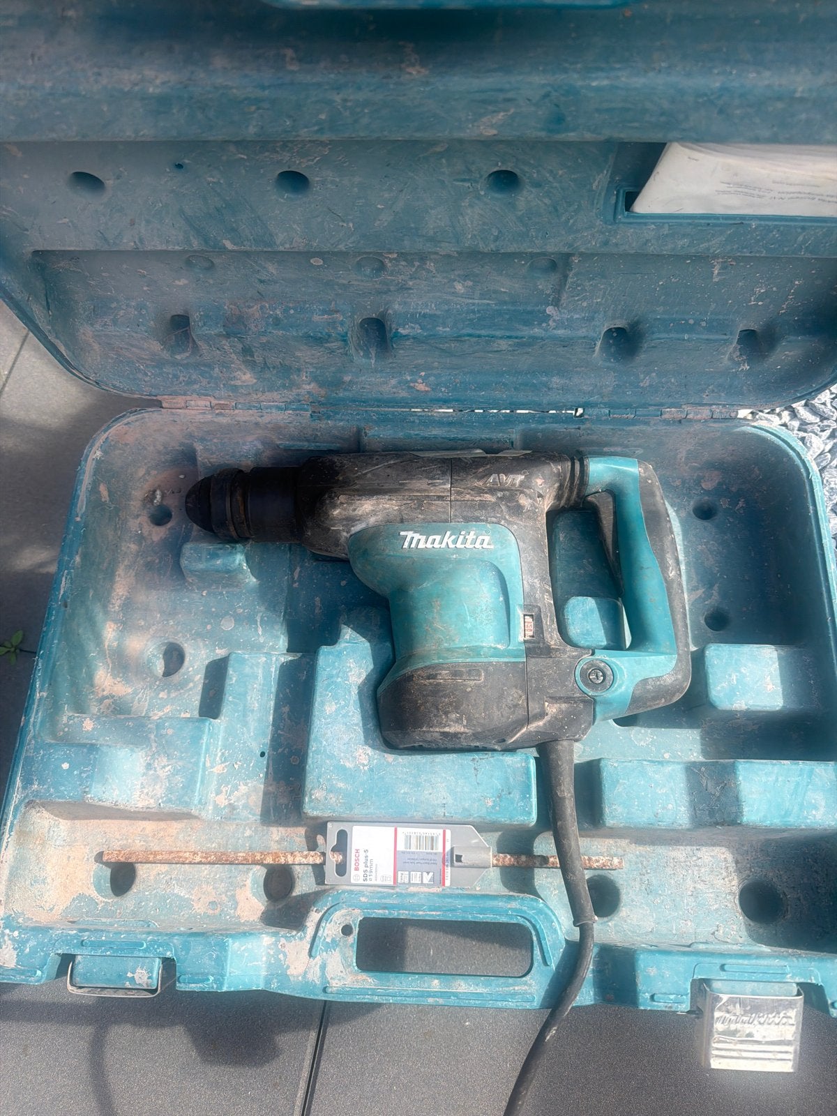 Makita HR3200C Boorhamer - Gebruikt maar werkt perfect, Ophalen, Boor- en/of Breekhamer, Klopboormechanisme, Gebruikt