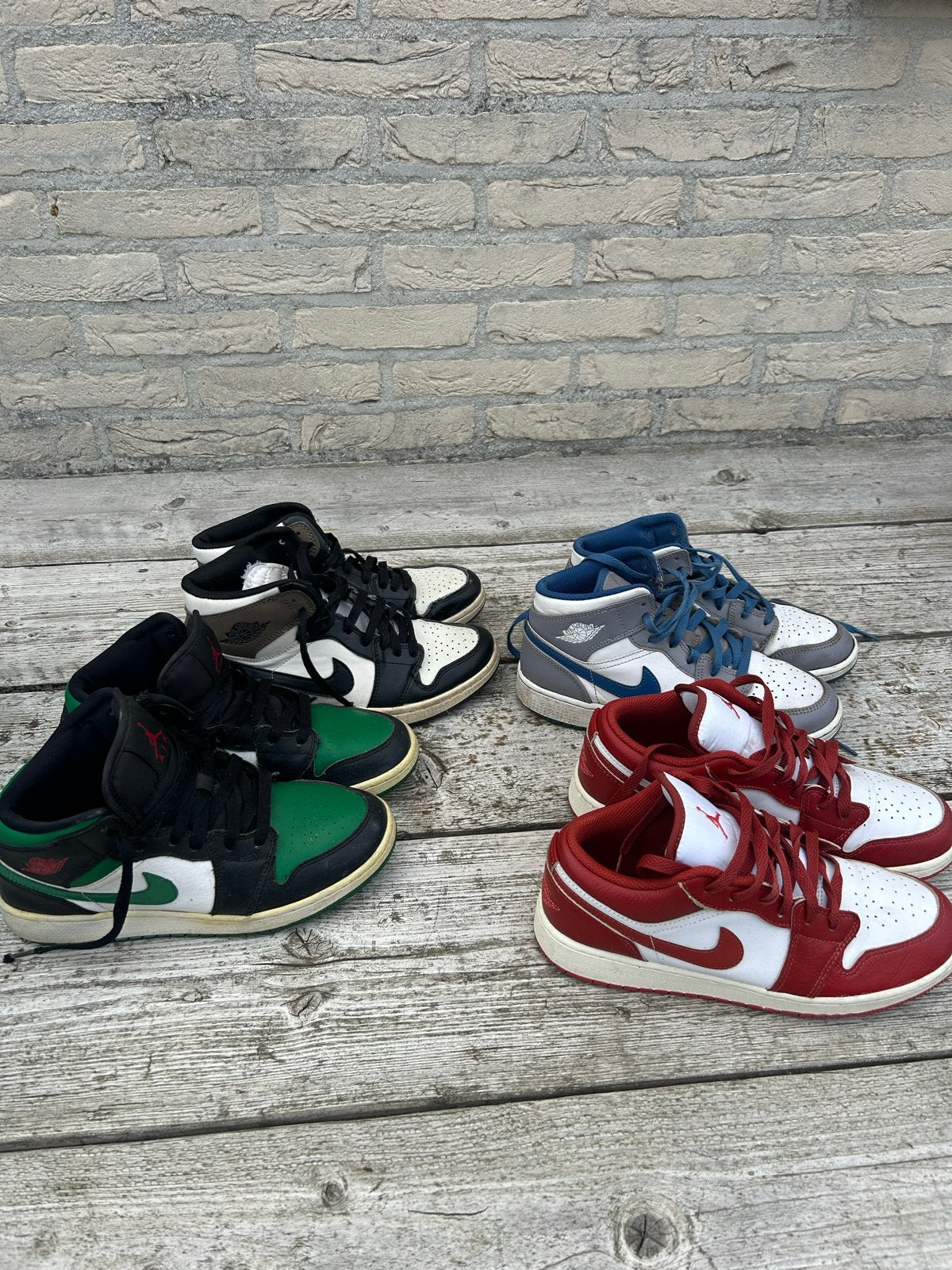 Partij Nike Jordans, Ophalen of Verzenden, Nieuw, Wit, Sneakers of Gympen