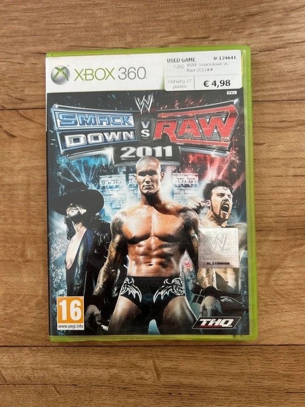 WWE voor xbox 360, Gebruikt, Vechten, Ophalen of Verzenden, 3 spelers of meer