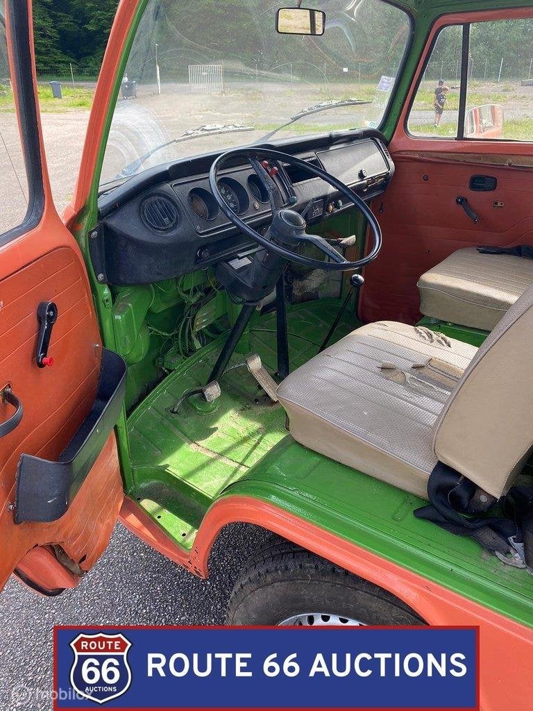 Volkswagen Transporter T2 | 1974 | Route 66 Auctions, Auto's, Overige carrosserieën, Volkswagen, Zwart, Bedrijf