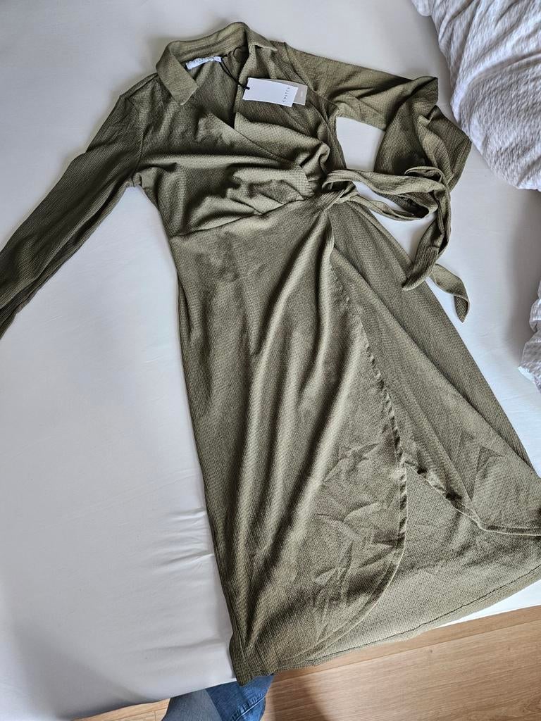 Nieuwe Costes midi jurk maat S, wrap dress, Nieuw, Ophalen of Verzenden, Costes, Maat 36 (S)
