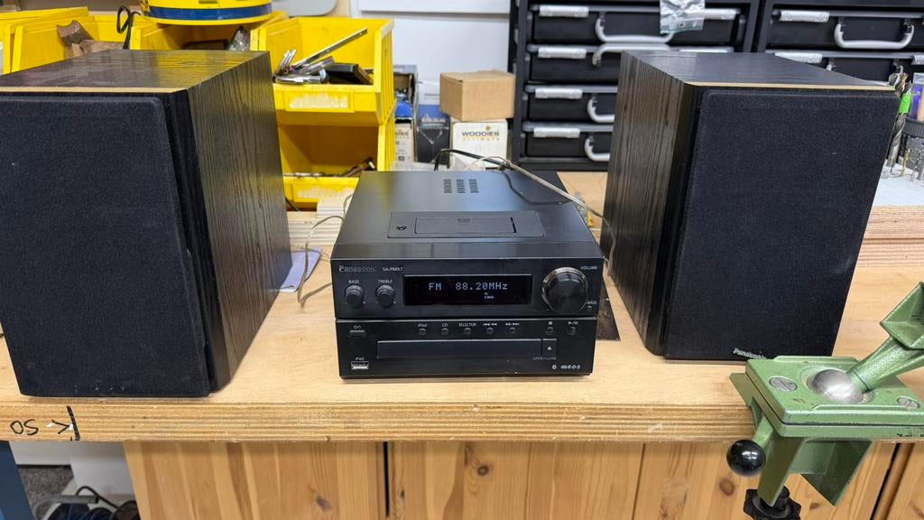 Panasonic sa-pmx7, Audio, Tv en Foto, Stereo-sets, Ophalen, Gebruikt, Tuner of Radio, Overige merken