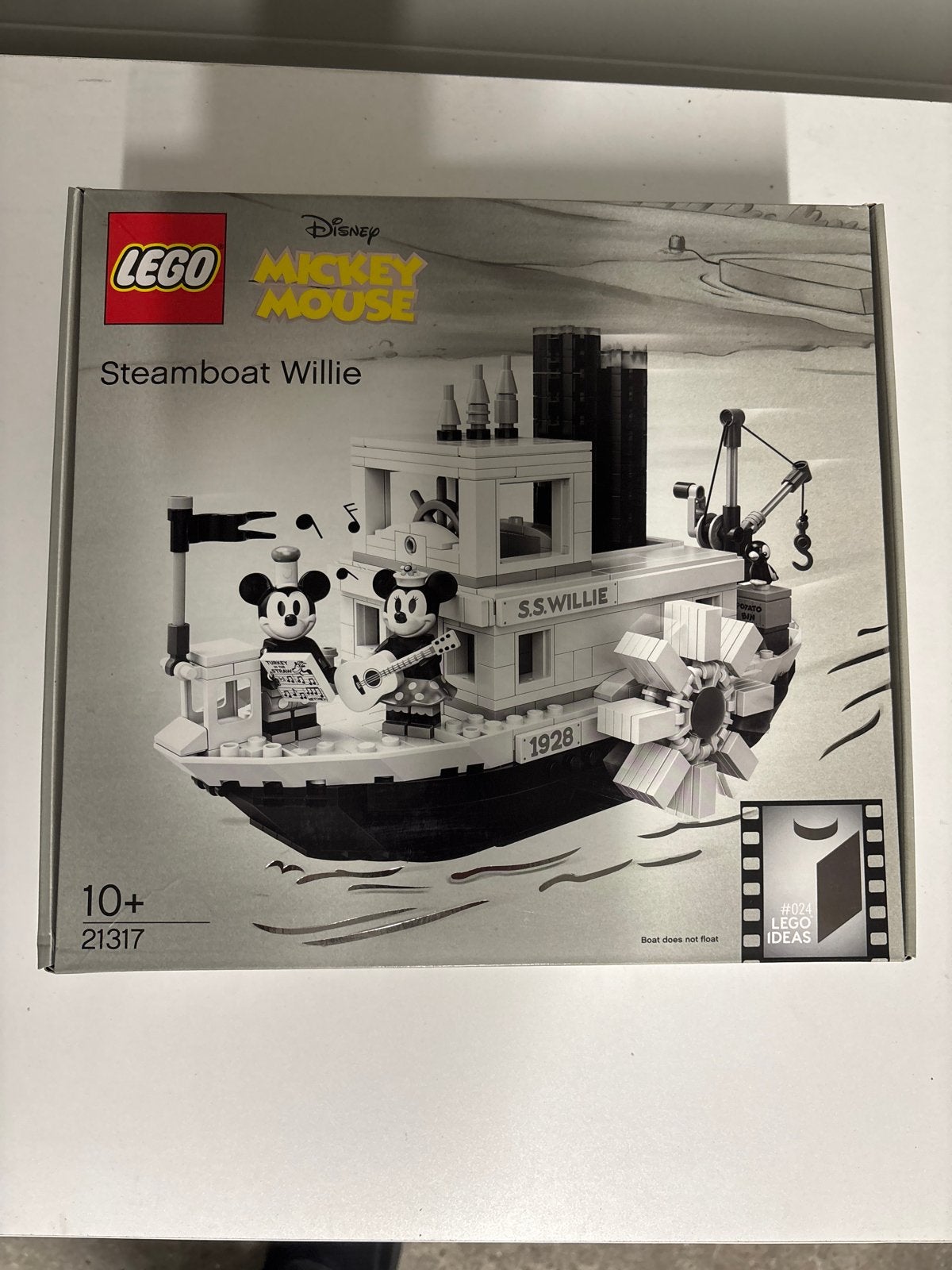 Lego Ideas Disney Steamboat Willie 21317 - Nieuw in doos, Kinderen en Baby's, Speelgoed | Duplo en Lego, Lego, Nieuw, Ophalen of Verzenden