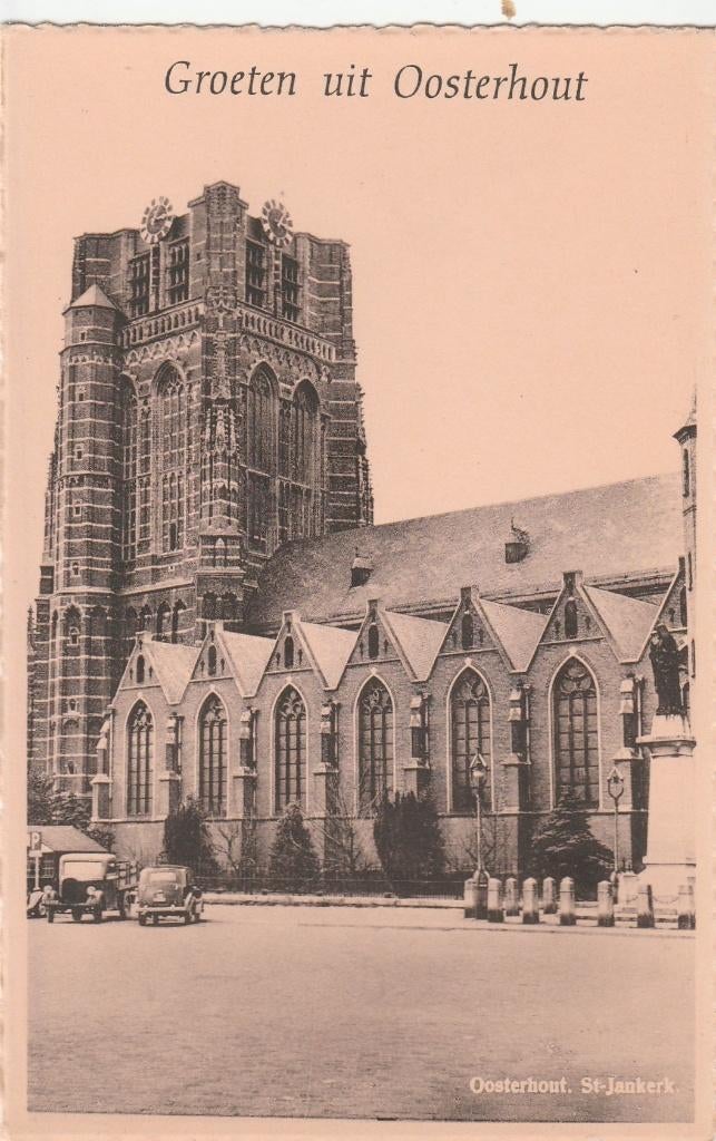 oosterhout- st janskerk, Ophalen of Verzenden, 1940 tot 1960, Noord-Brabant