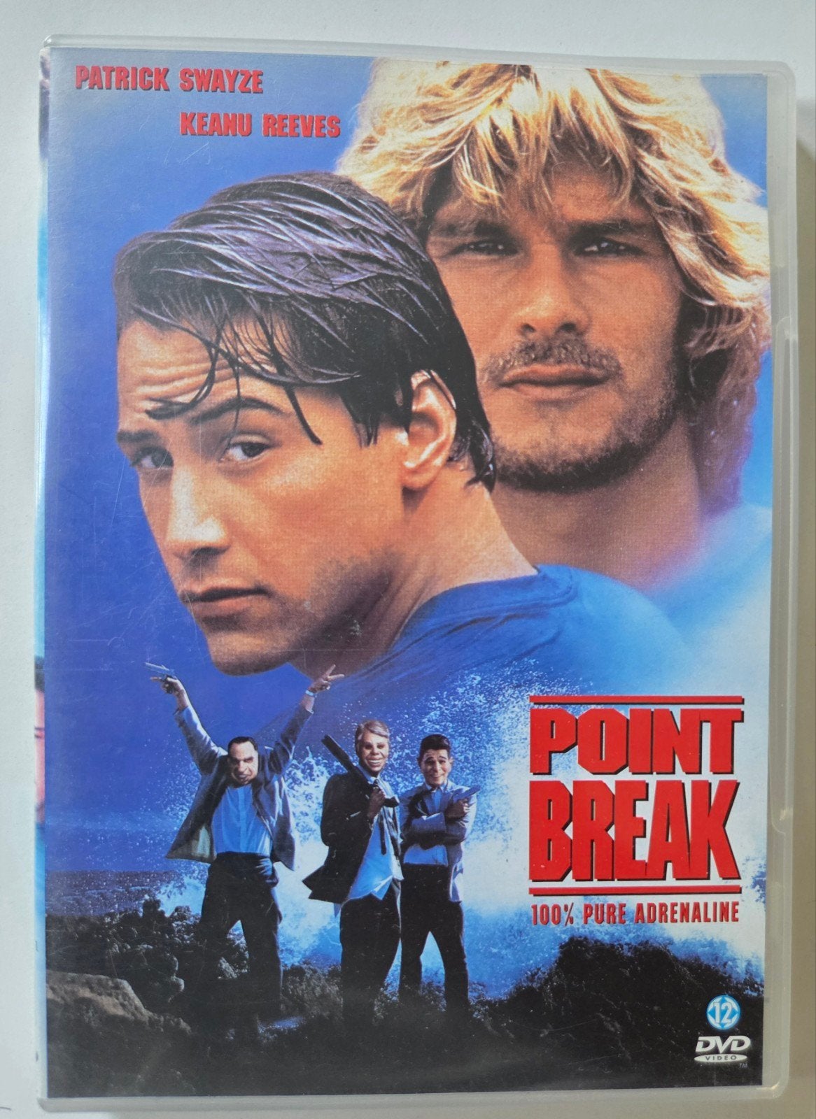 Point Break ( Patrick Swayze Keanu Reeves), Vanaf 16 jaar, Ophalen of Verzenden, Zo goed als nieuw