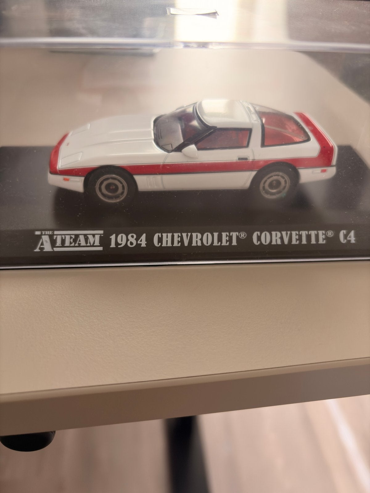 Greenlight A-team 1984 corvette, Ophalen of Verzenden, Zo goed als nieuw, Overige merken