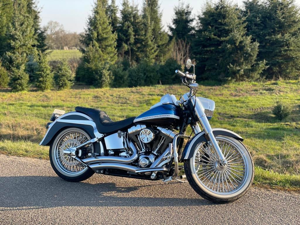 Harley davidson fat boy custom, Motoren, Motoren | Harley-Davidson, Particulier, Chopper, Ophalen