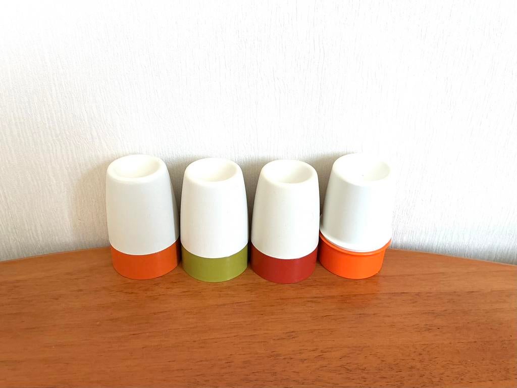 Tupperware 4 Eierdopjes met warmhouddop., Huis en Inrichting, Keuken | Tupperware, Ophalen of Verzenden, Overige typen