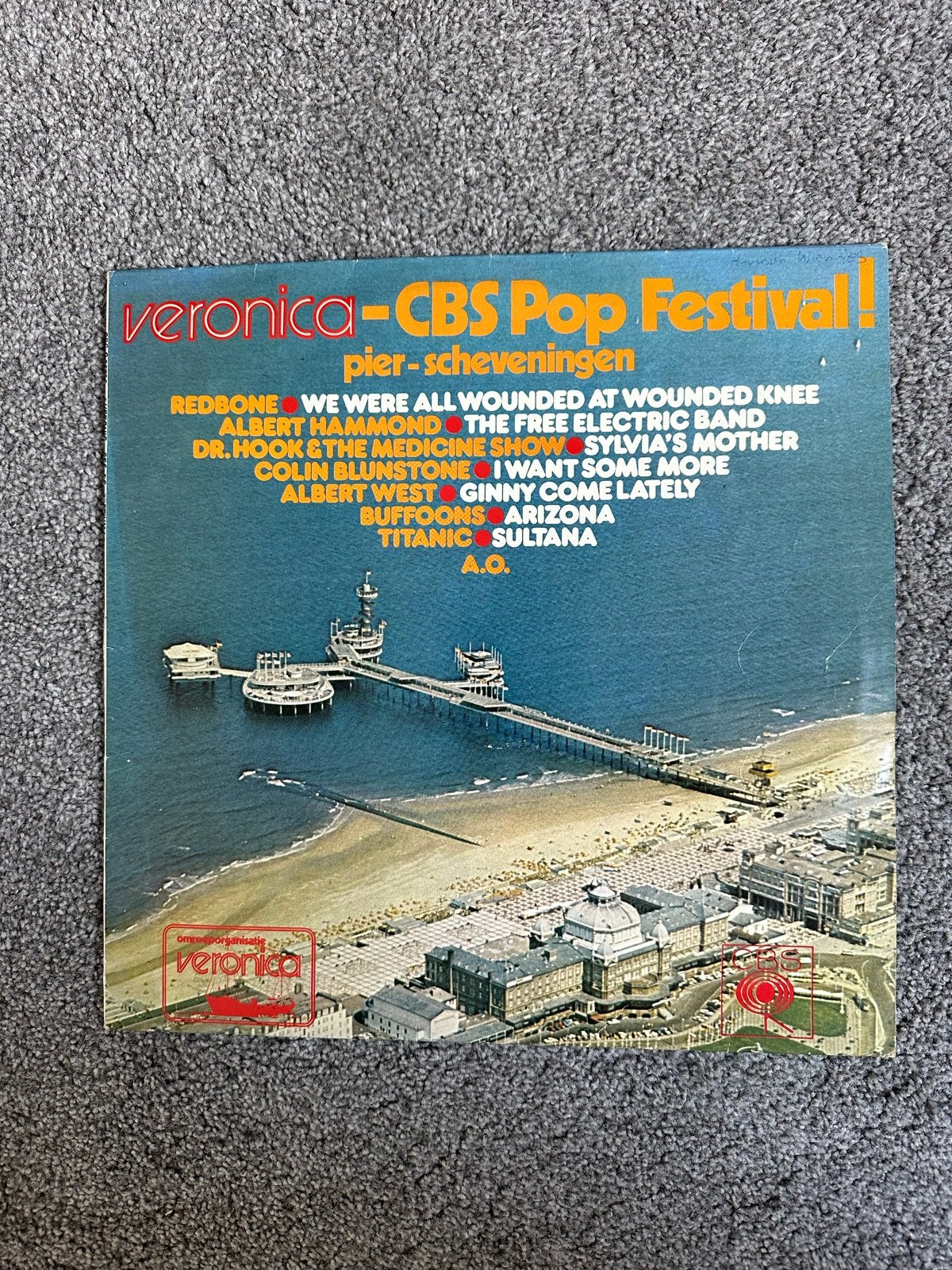Veronica-CBS Pop Festival! Pier-Scheveningen LP, LP, Pop, Ophalen of Verzenden, Zo goed als nieuw