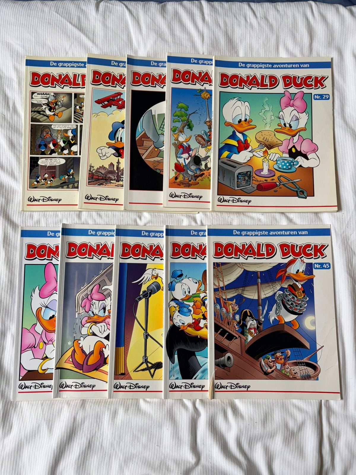 10x De grappigste avonturen van Donald Duck, Boeken, Meerdere comics, Ophalen of Verzenden, Gelezen, Europa