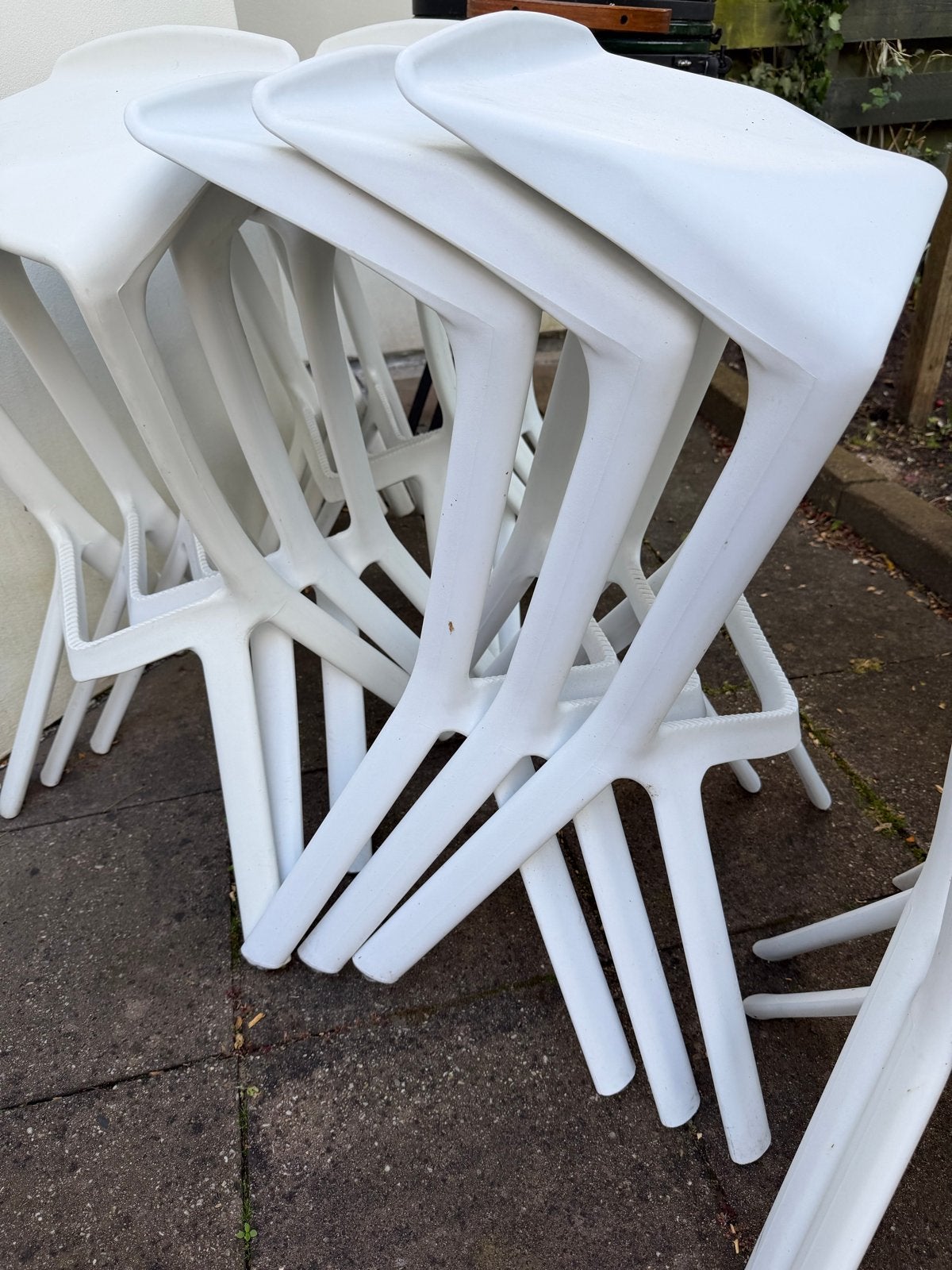 Gratis af te halen - 12x Miura Plank Dupe - Design Krukken, Kunststof, Met voetsteun, Ophalen of Verzenden, 90 cm of meer