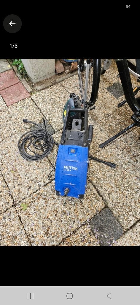 Nilfisk C110.3 hogedrukreiniger., Ophalen, Elektrisch, Nilfisk