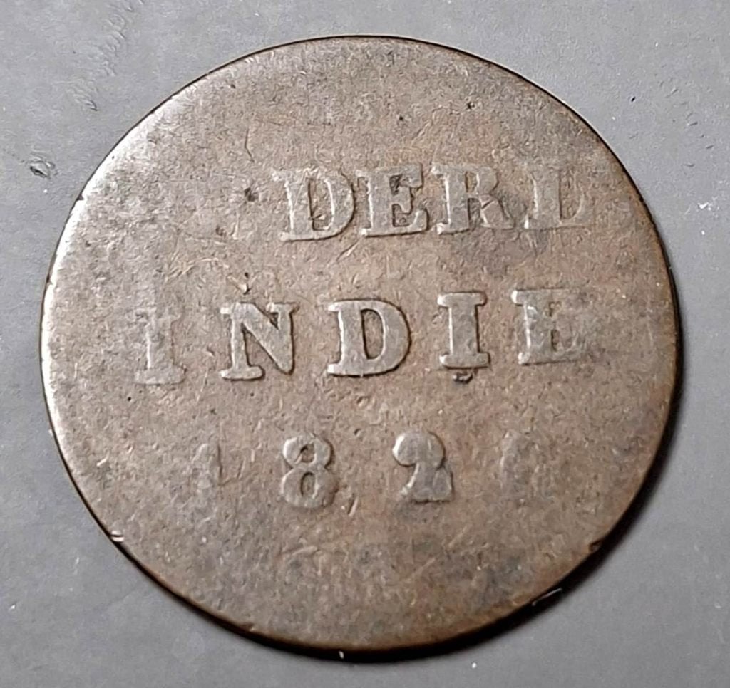 Nederlands-Indië ½ Stuiver 1826, Ophalen of Verzenden, Zuidoost-Azië, Losse munt